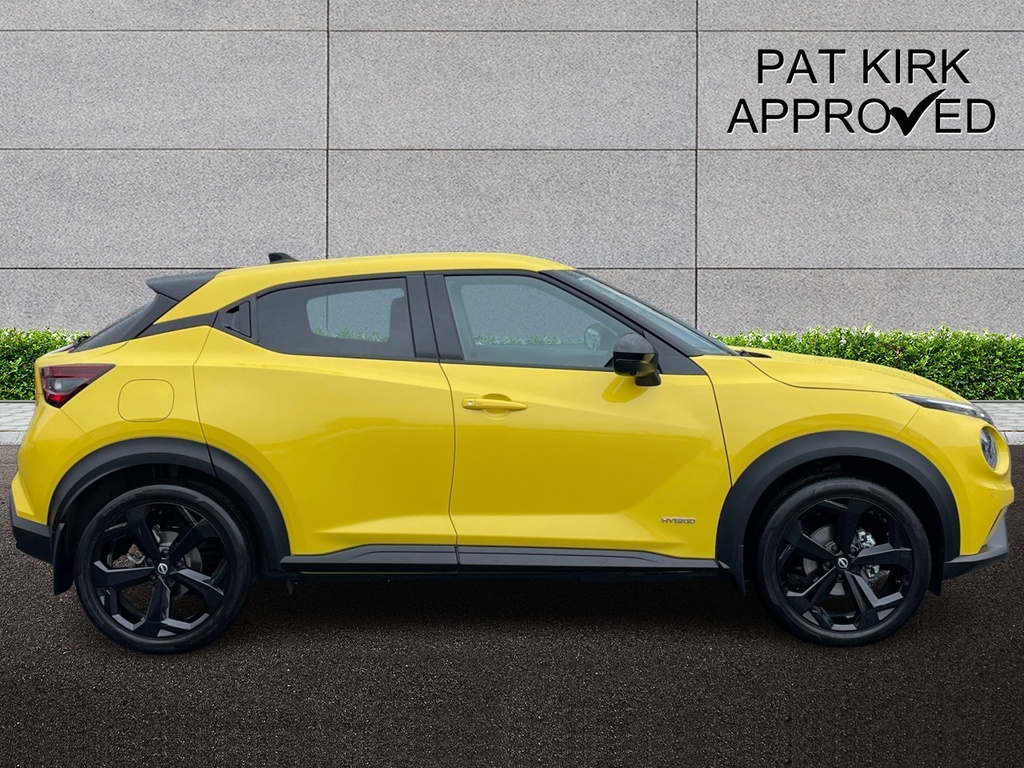 Nissan Juke 1.6 Hybrid Tekna BVZ7170 Yellow #3