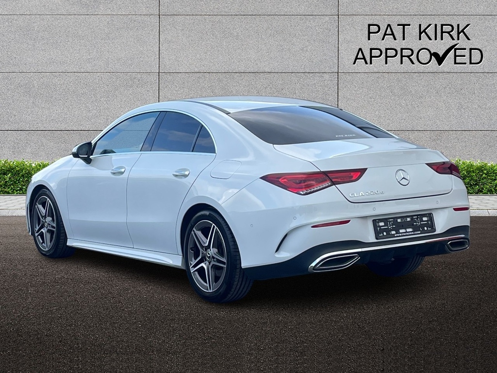Mercedes-Benz CLA Class Cla 220D Amg Line Premium Tip KM22LSD White #2