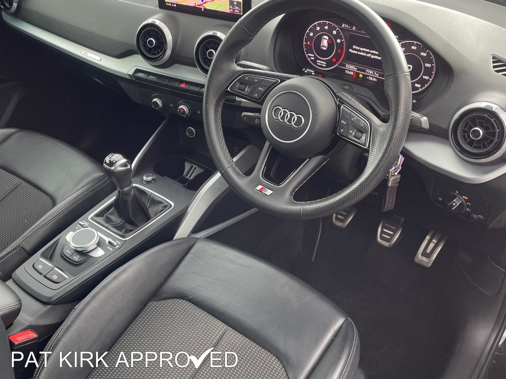 Audi Q2 30 Tfsi S Line YHZ7479 Black #6