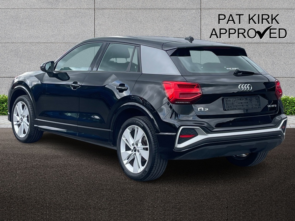 Audi Q2 30 Tfsi S Line YHZ7479 Black #5