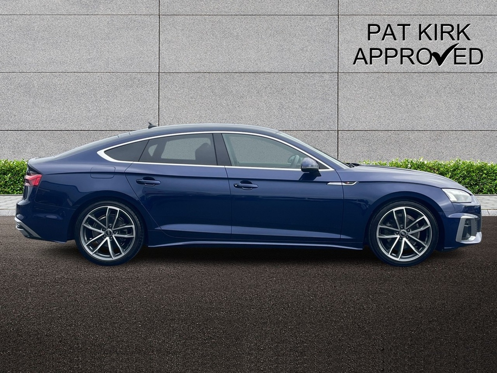 Audi A5 35 Tdi S Line S Tronic YB23WBT Blue #3