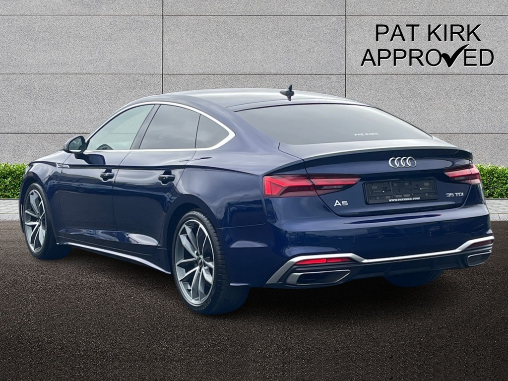 Audi A5 35 Tdi S Line S Tronic YB23WBT Blue #2