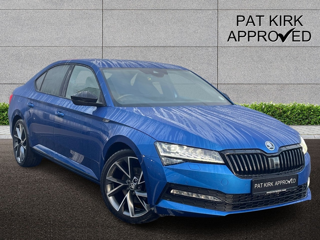 Skoda Superb 2.0 Tdi Cr Sport Line Plus Dsg Blue