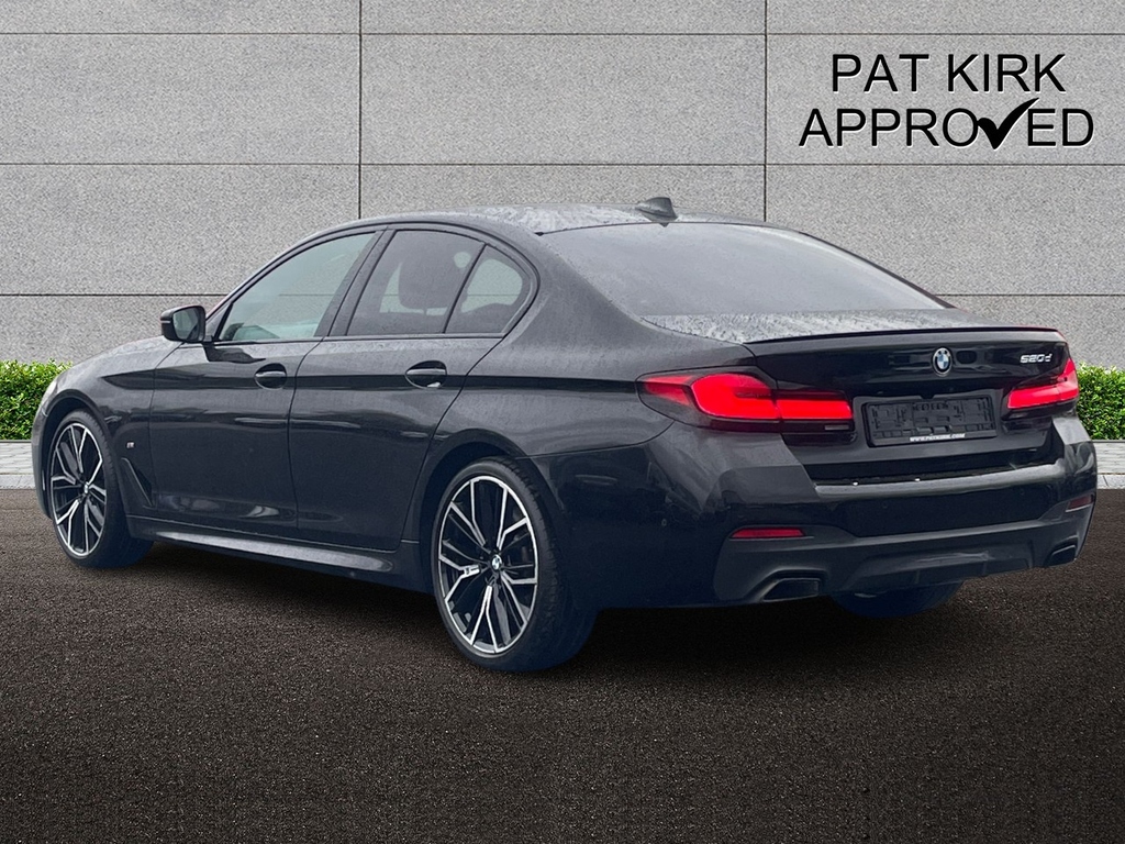 BMW 5 Series 520D Mht M Sport Step SH71CPZ Black #2
