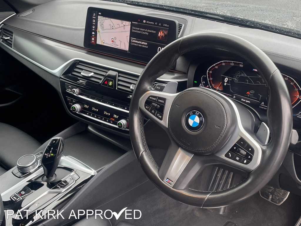 BMW 5 Series 520D Mht M Sport Step SH71CPZ Black #4