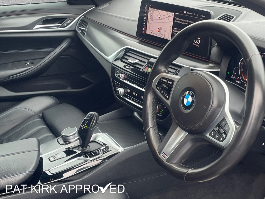 BMW 5 Series 520D Mht M Sport Step SH71CPZ Black #5