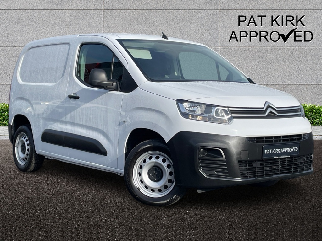 Citroen Berlingo 1.5 Bluehdi 1000Kg Enterprise Ed 100Ps 6 Speed Ss White