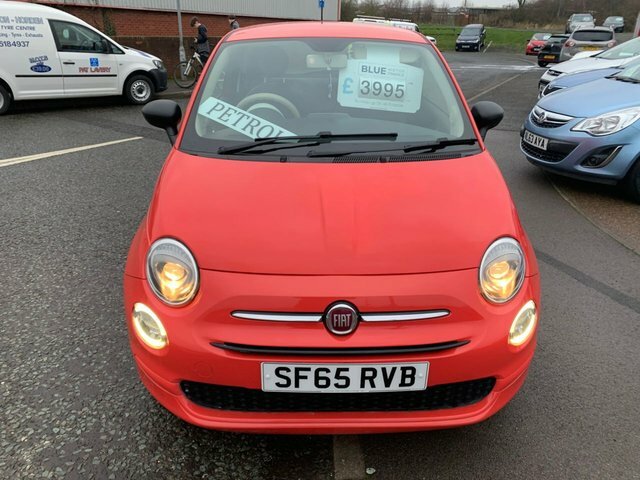 Fiat 500 2016 1.2 Pop Hatchback Euro 6 S SF65RVB Pink #2