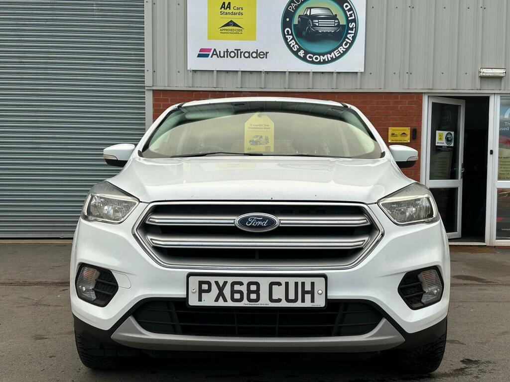 Ford Kuga 2.0 Tdci Ecoblue Zetec Awd Euro 6 Ss PX68CUH White #4