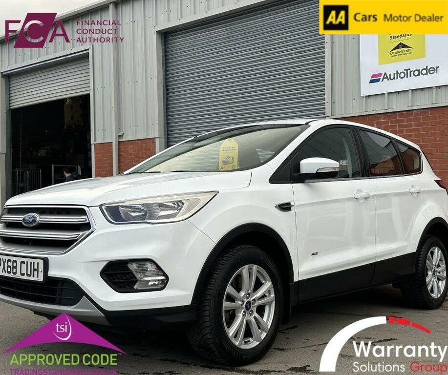 Ford Kuga 2.0 Tdci Ecoblue Zetec Awd Euro 6 Ss White
