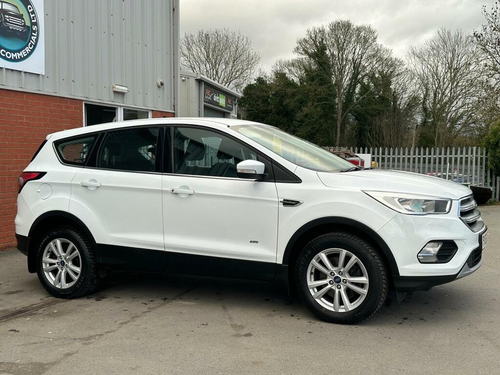 Ford Kuga 2.0 Tdci Ecoblue Zetec Awd Euro 6 Ss PX68CUH White #6