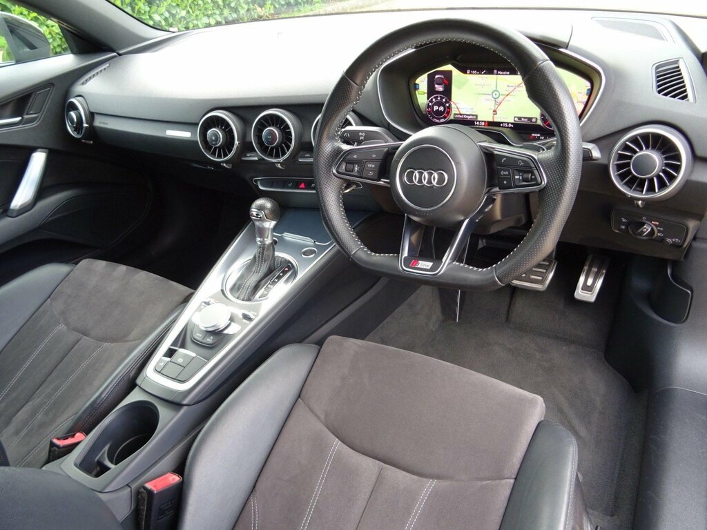Audi TT 2.0 Tfsi S Line Roadster S Tronic Quatt MM15KCV Black #5