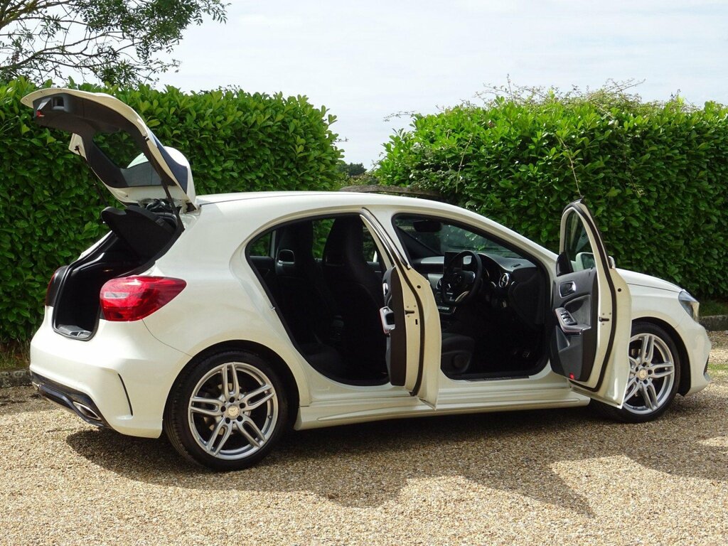 Mercedes-Benz A Class 1.6 A160 Amg Line Hatchback Euro LL17RWF White #3