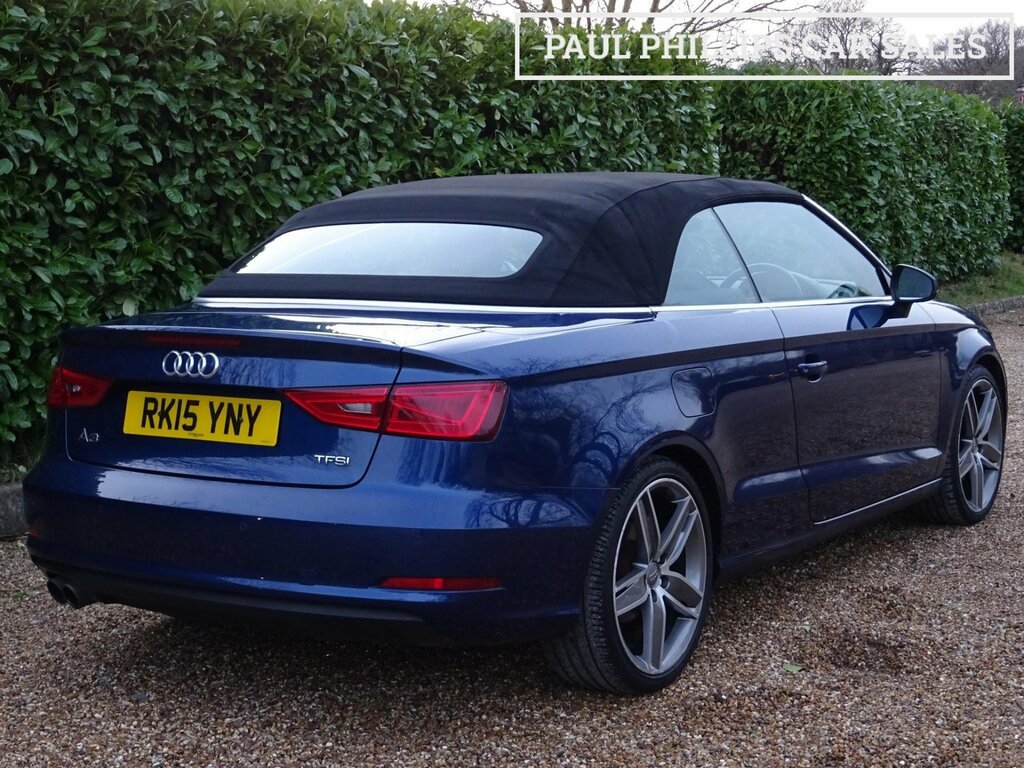Audi A3 Cabriolet 1.8 Tfsi Sport Convertible S Tronic Eur Blue #3