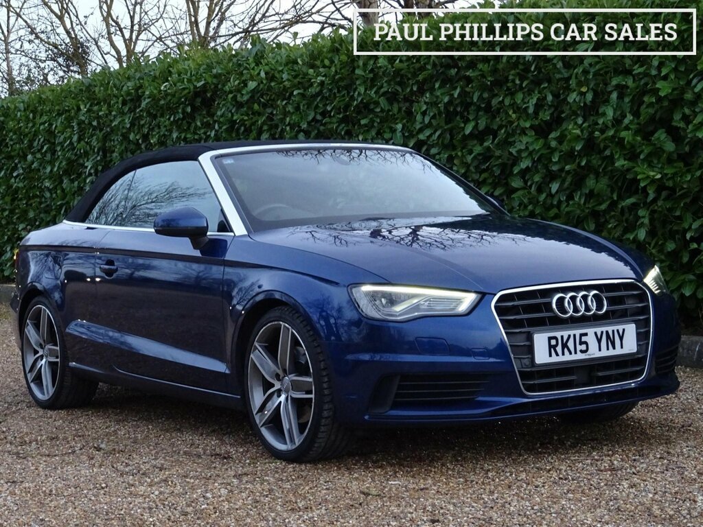 Audi A3 Cabriolet 1.8 Tfsi Sport Convertible S Tronic Eur Blue