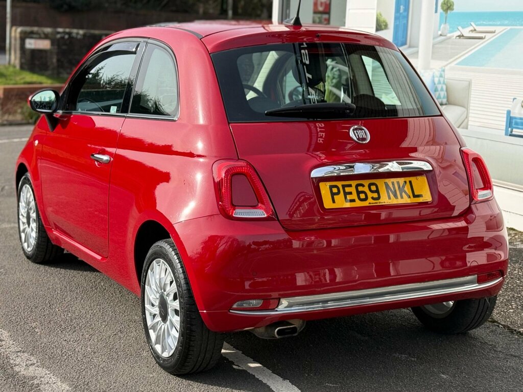 Fiat 500 1.2 Lounge Euro 6 Ss PE69NKL Red #4