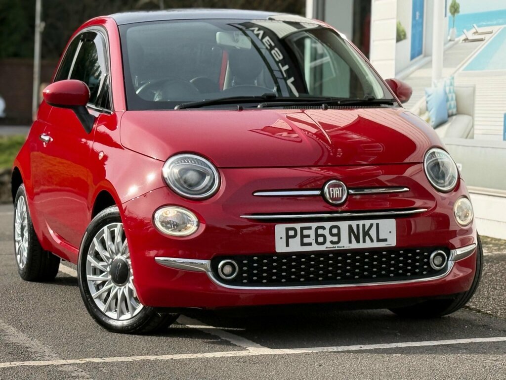 Fiat 500 1.2 Lounge Euro 6 Ss Red