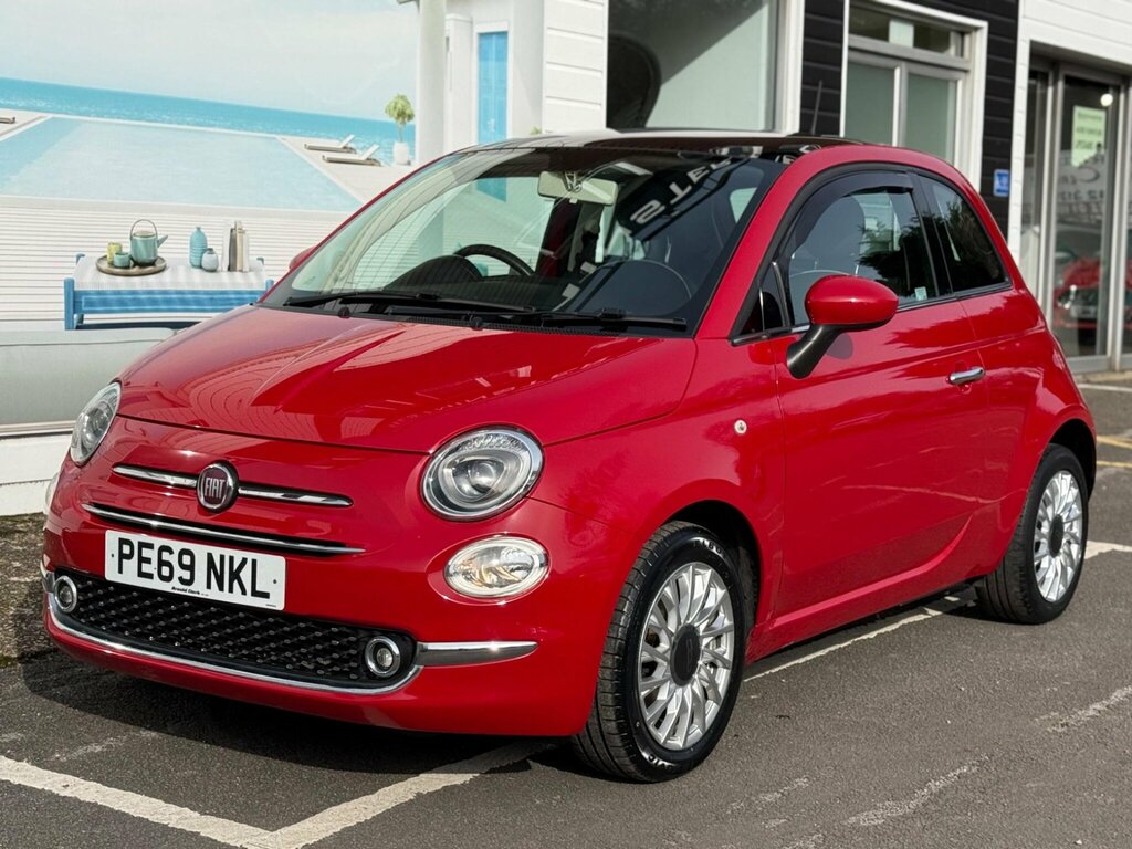 Fiat 500 1.2 Lounge Euro 6 Ss PE69NKL Red #3