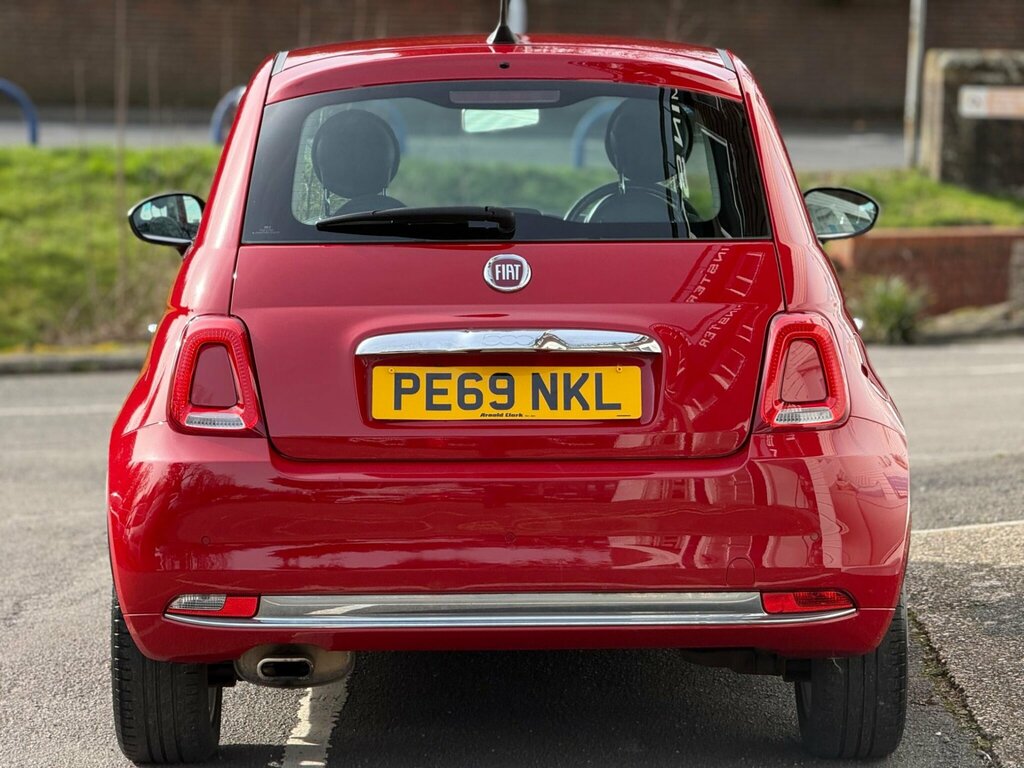 Fiat 500 1.2 Lounge Euro 6 Ss PE69NKL Red #6