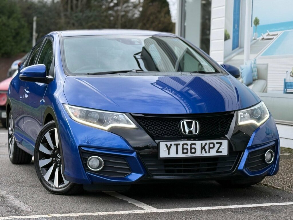 Honda Civic 1.4 I-vtec Se Plus Navi Euro 6 Ss Blue