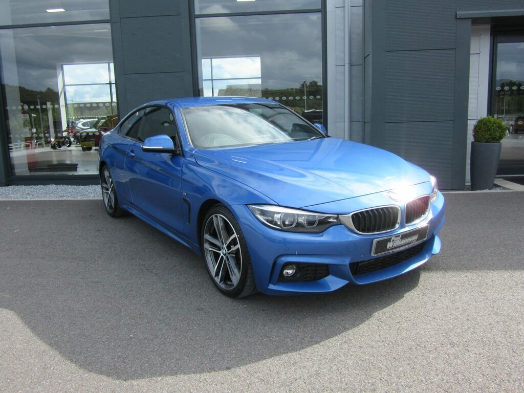 BMW 4 Series Gran Coupe 3.0 430D M Sport Coupe Euro 6 S S Blue