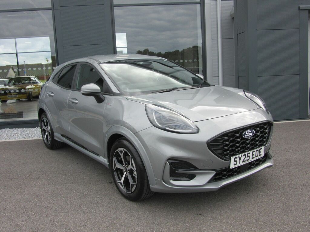 Ford Puma 1.0T Ecoboost Mhev St-line Suv Hybrid M Silver