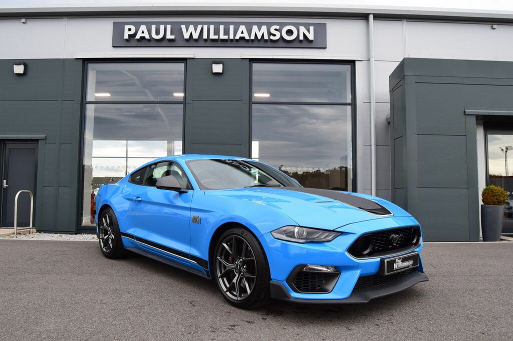Ford Mustang 5.0 V8 Mach 1 Fastback Selshift Euro 6 Blue