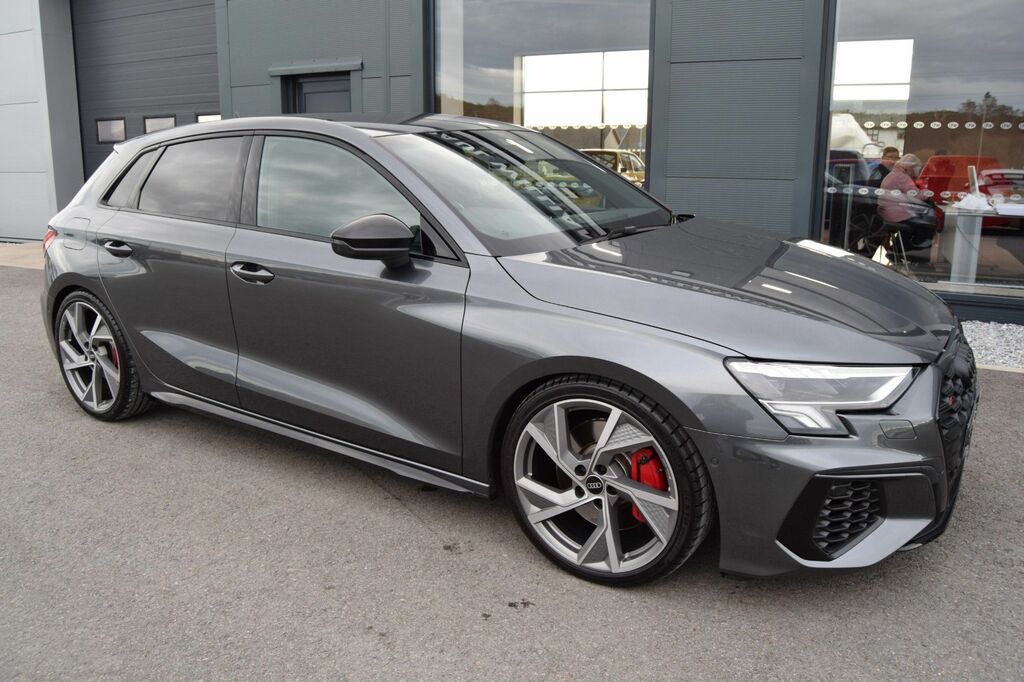 Audi S3 2.0 Tfsi Black Edition Sportback S Tron SW73EAY Grey #6