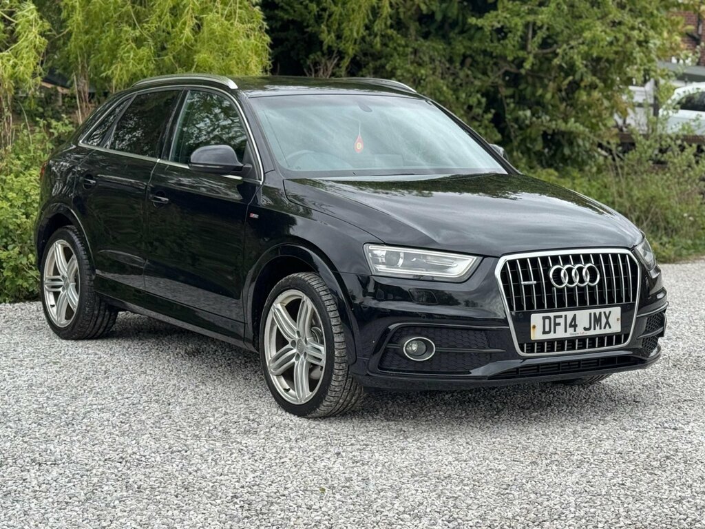 Audi Q3 2.0 Tdi S Line Plus S Tronic Quattro Euro 5 Ss DF14JMX Black #3
