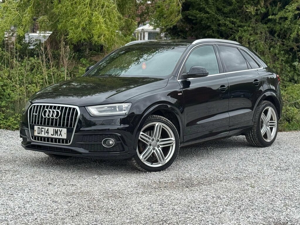 Audi Q3 2.0 Tdi S Line Plus S Tronic Quattro Euro 5 Ss DF14JMX Black #2