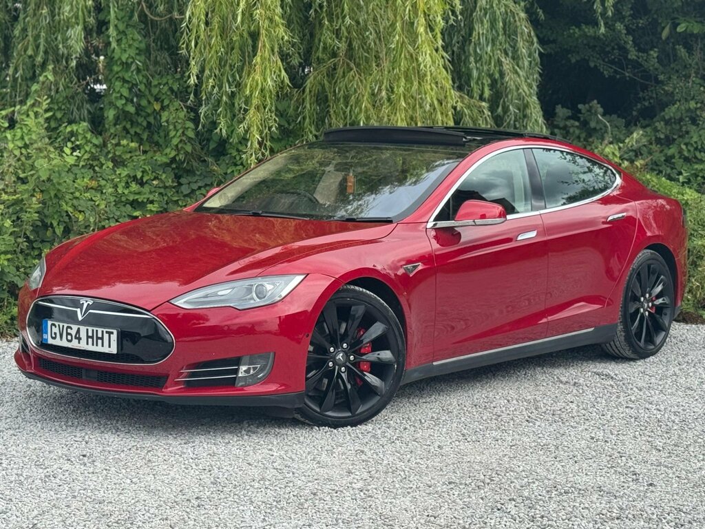 Tesla Model S 85 Auto 5dr Red #4