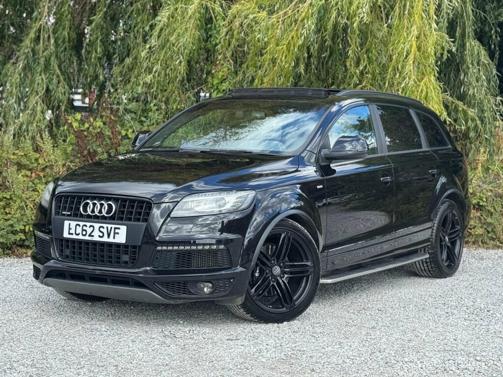 Audi Q7 3.0 Tdi V6 S Line Plus Tiptronic Quattro Euro 5 S LC62SVF Black #2
