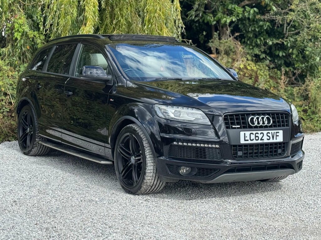 Audi Q7 3.0 Tdi V6 S Line Plus Tiptronic Quattro Euro 5 S LC62SVF Black #3