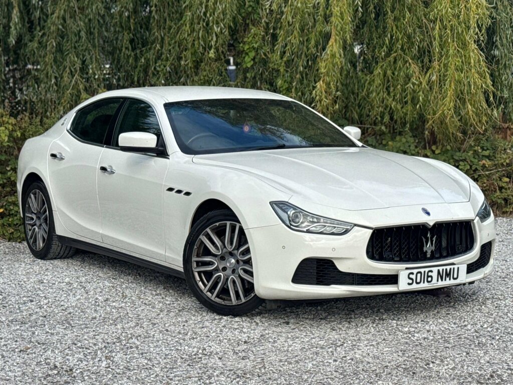 Maserati Ghibli 3.0D V6 Zf Euro 5 Ss White