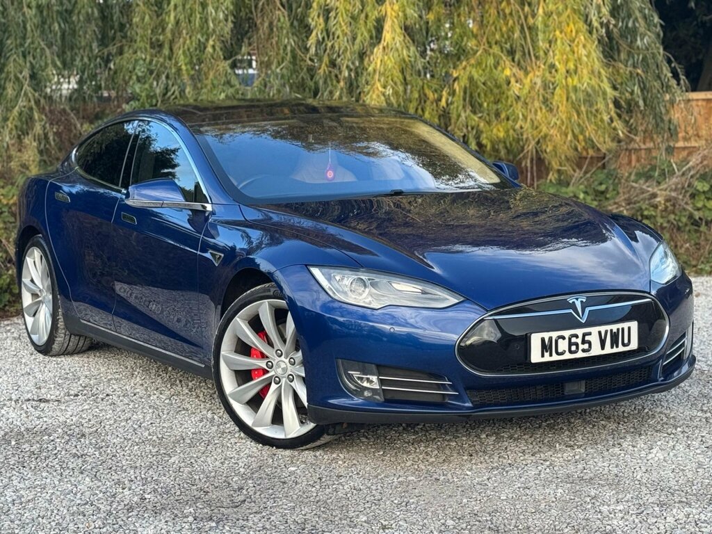 Tesla Model S P90d Dual Motor 4Wd Nav Blue
