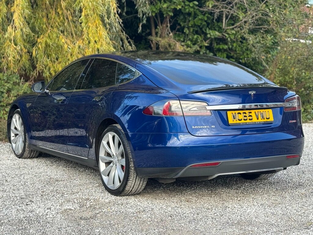 Tesla Model S P90d Dual Motor 4Wd Nav MC65VWU Blue #6