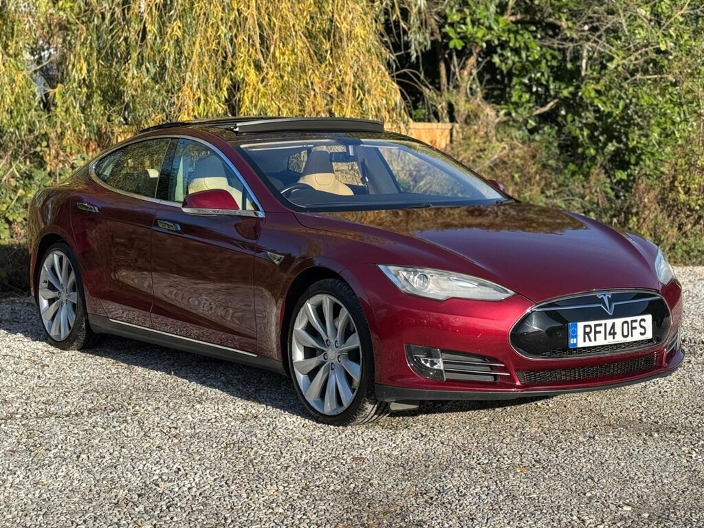 Tesla Model S 85 Auto 5dr Red #3