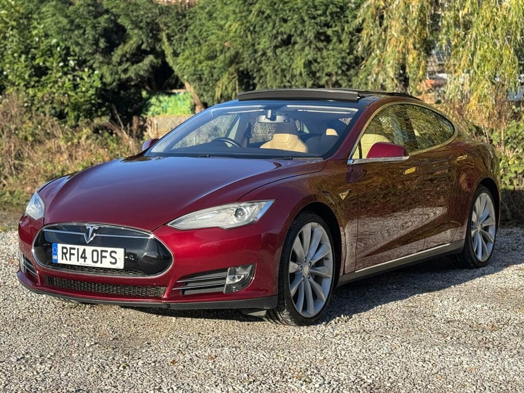 Tesla Model S 85 Auto 5dr Red #5