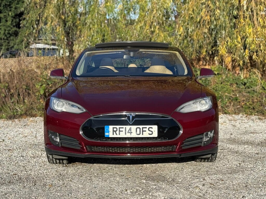 Tesla Model S 85 Auto 5dr Red #4