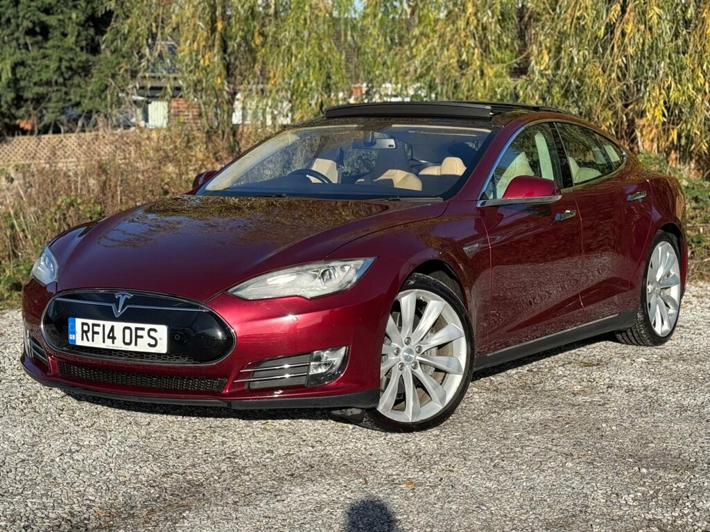 Tesla Model S 85 Auto 5dr Red #2