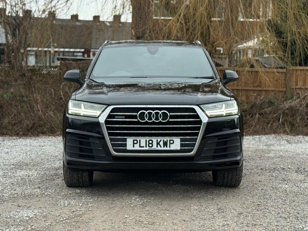 Audi Q7 3.0 Tdi V6 S Line Tiptronic Quattro Euro 6 Ss 5 PL18KWP Black #4