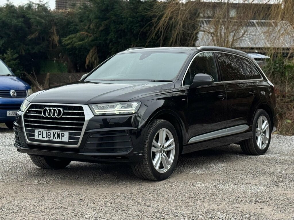 Audi Q7 3.0 Tdi V6 S Line Tiptronic Quattro Euro 6 Ss 5 PL18KWP Black #5