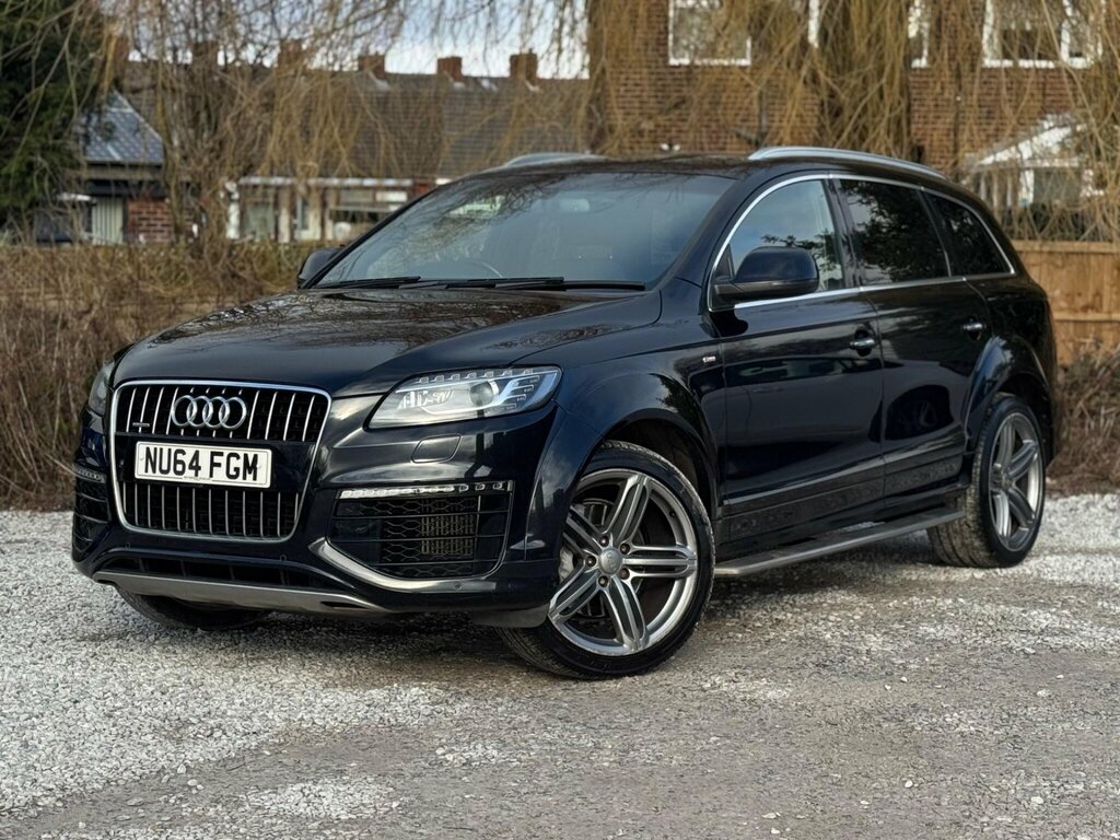 Audi Q7 3.0 Tdi V6 S Line Sport Edition Tiptronic Quattro NU64FGM Black #2