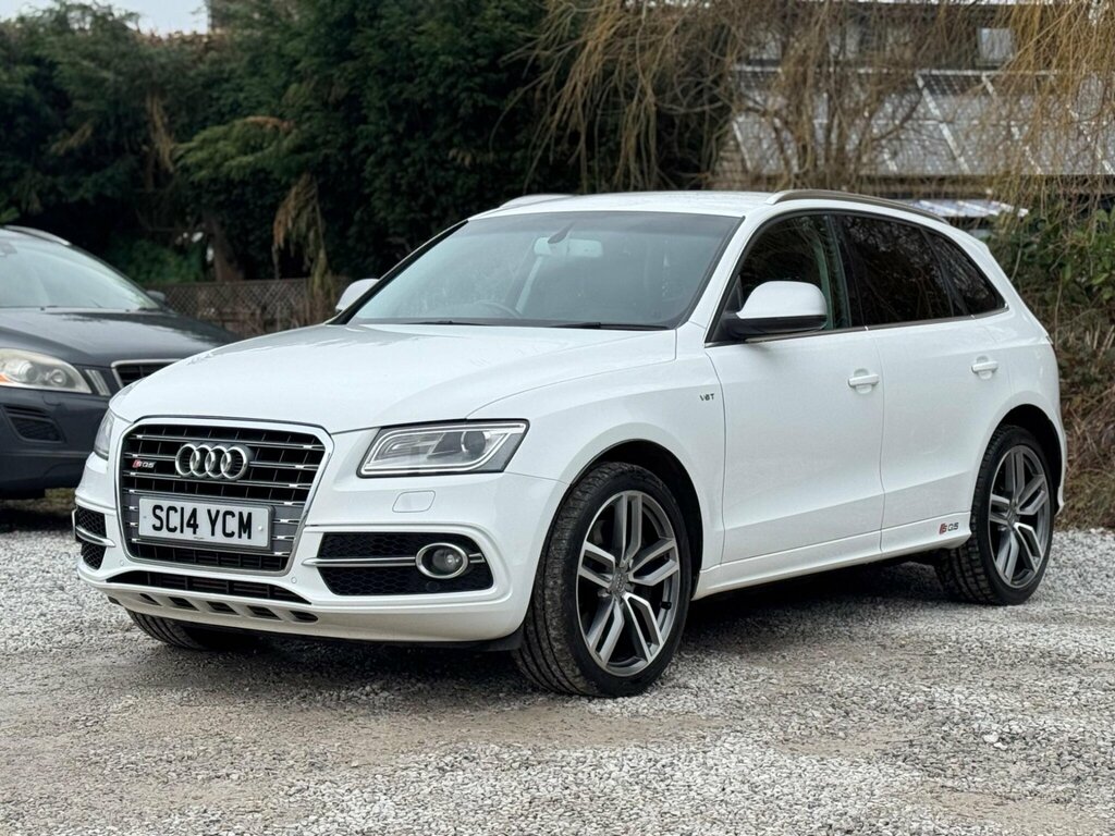 Audi SQ5 3.0 Bitdi V6 Tiptronic Quattro Euro 5 Ss SC14YCM White #5