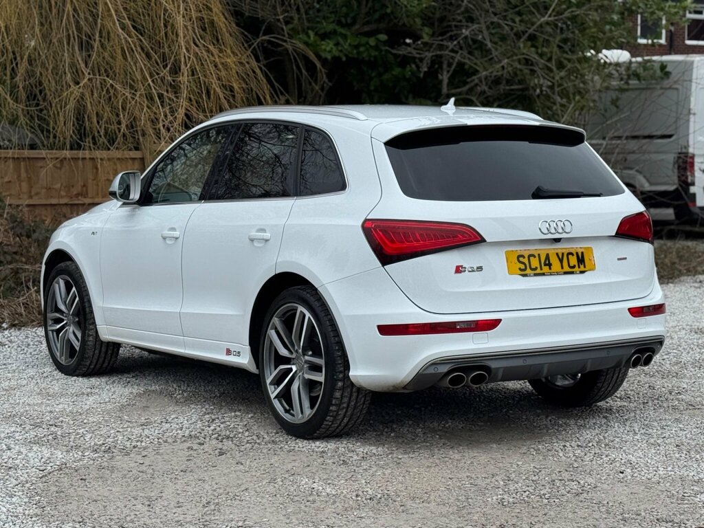 Audi SQ5 3.0 Bitdi V6 Tiptronic Quattro Euro 5 Ss SC14YCM White #6