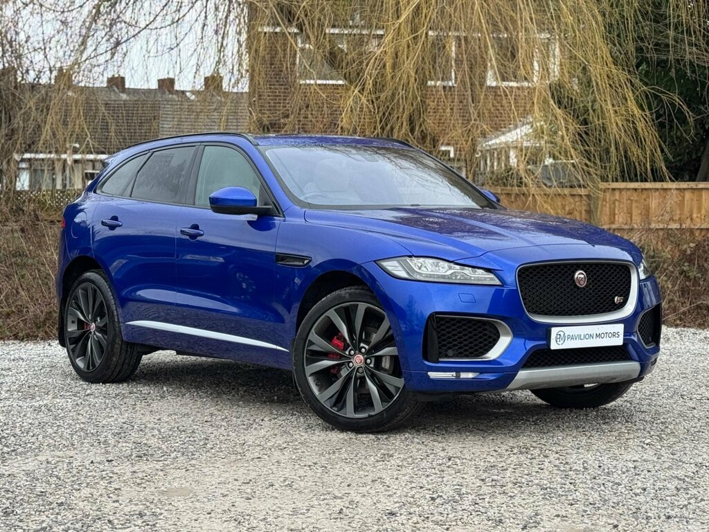 Jaguar F-Pace 3.0 D300 V6 First Edition Awd Euro 6 Ss Blue
