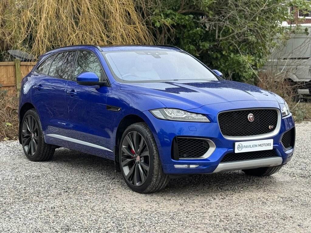 Jaguar F-Pace 3.0 D300 V6 First Edition Awd Euro 6 Ss NA16YHY Blue #3