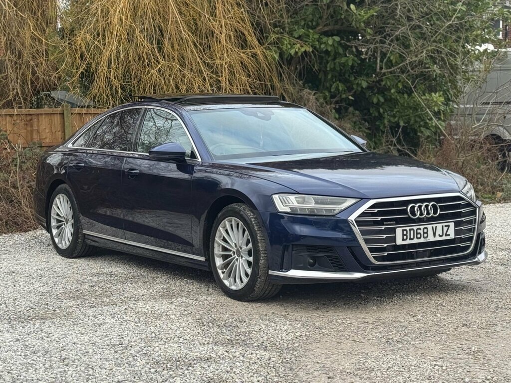 Audi A8 3.0 Tdi V6 50 S Line Tiptronic Quattro Euro 6 Ss BD68VJZ Blue #3