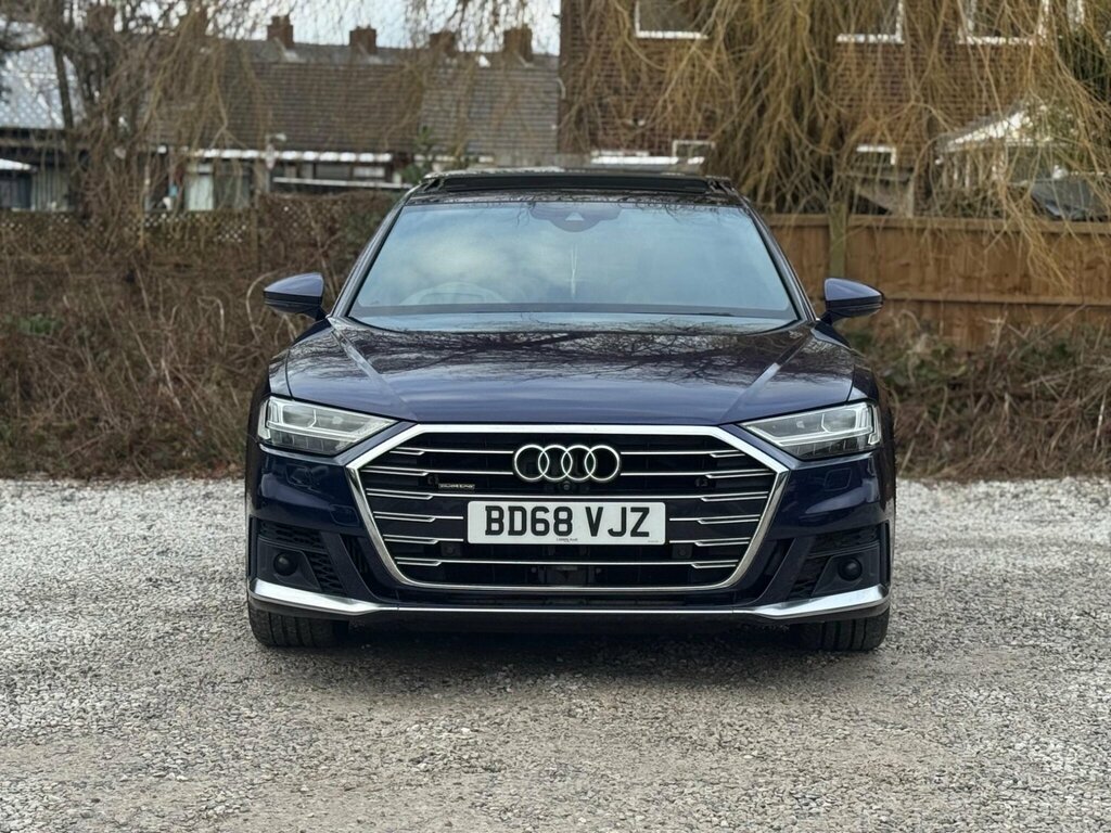 Audi A8 3.0 Tdi V6 50 S Line Tiptronic Quattro Euro 6 Ss BD68VJZ Blue #4
