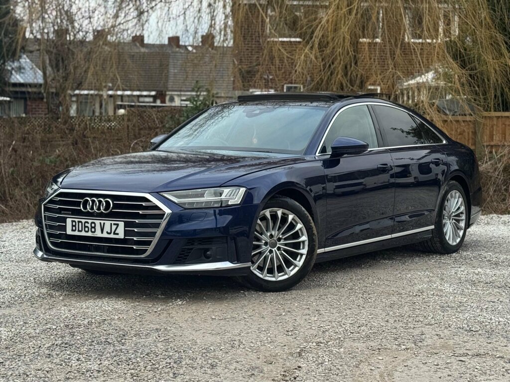 Audi A8 3.0 Tdi V6 50 S Line Tiptronic Quattro Euro 6 Ss BD68VJZ Blue #2
